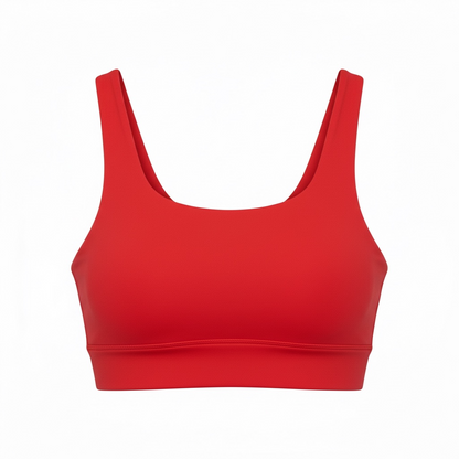 Incl.usiveinc Active Black Sports Bra - High Support, Breathable Fabric, Sizes S-XL