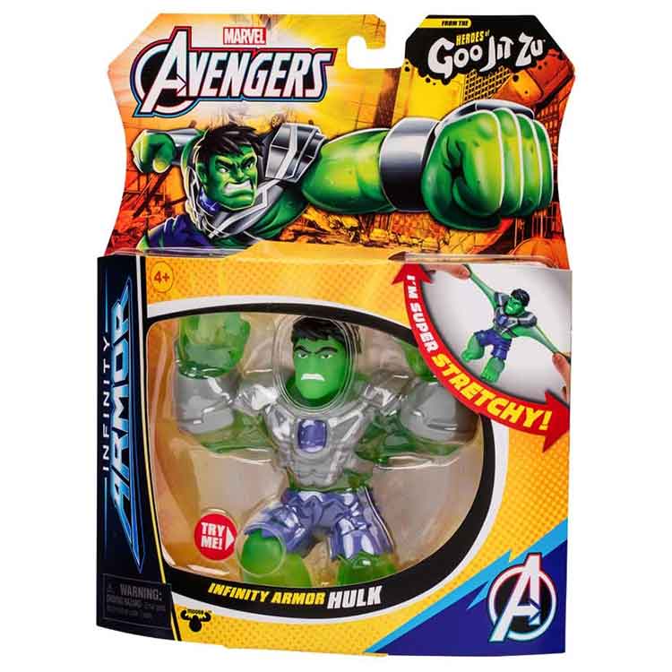 Heroes of Goo Jit Zu Marvel Infinity Armour Hulk