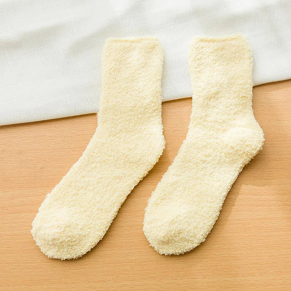 Women's Cute Soft Fluffy Vibrant Socks