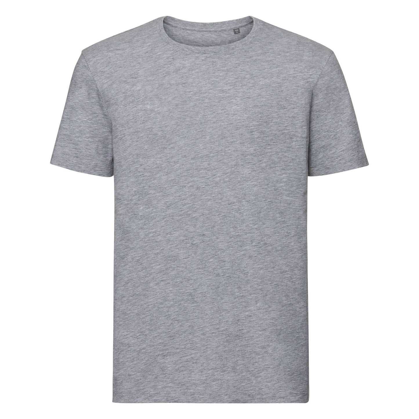 Diverse size range of Organic Cotton Men's T-Shirt displayed in an elegant layout, showcasing availability from XS to 3XL.