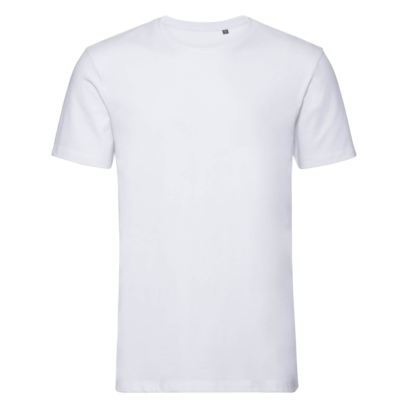 Stylish Organic Cotton Men's T-Shirt worn by a male model, exemplifying a contemporary fit with refined casual sophistication.