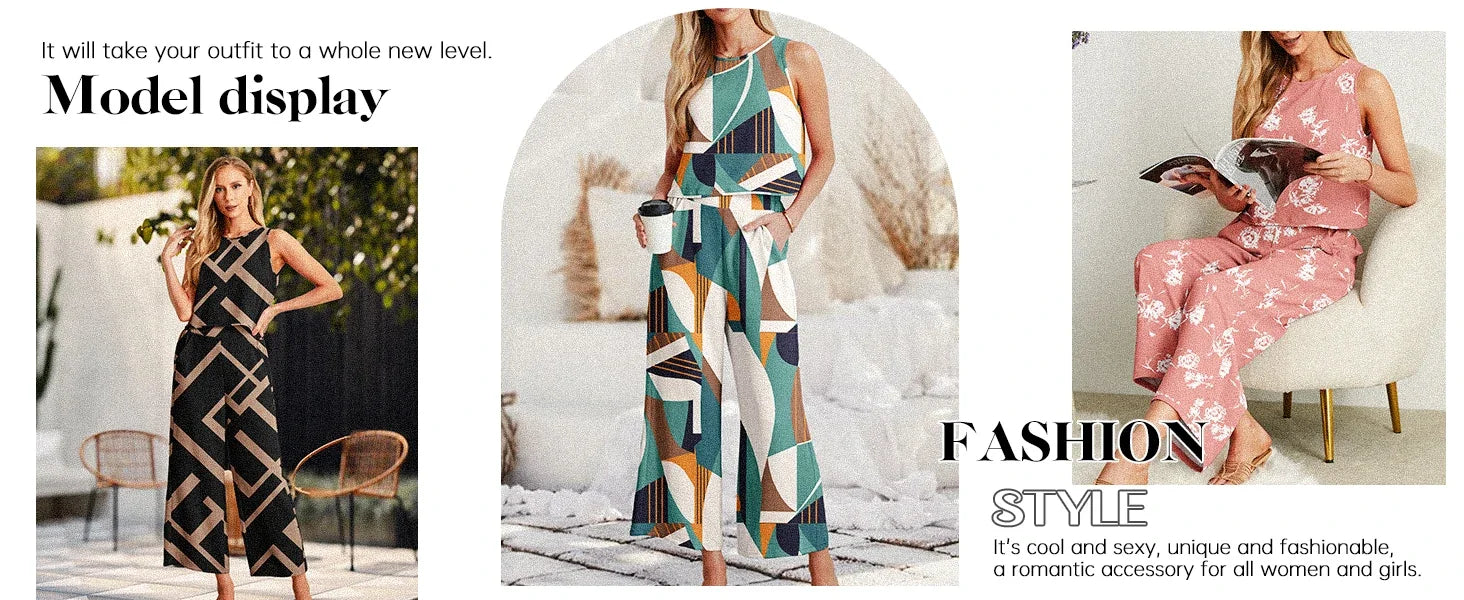 Detailed view of the breathable rayon and polyester fabric used in our chic women's summer ensemble, designed for sophistication.