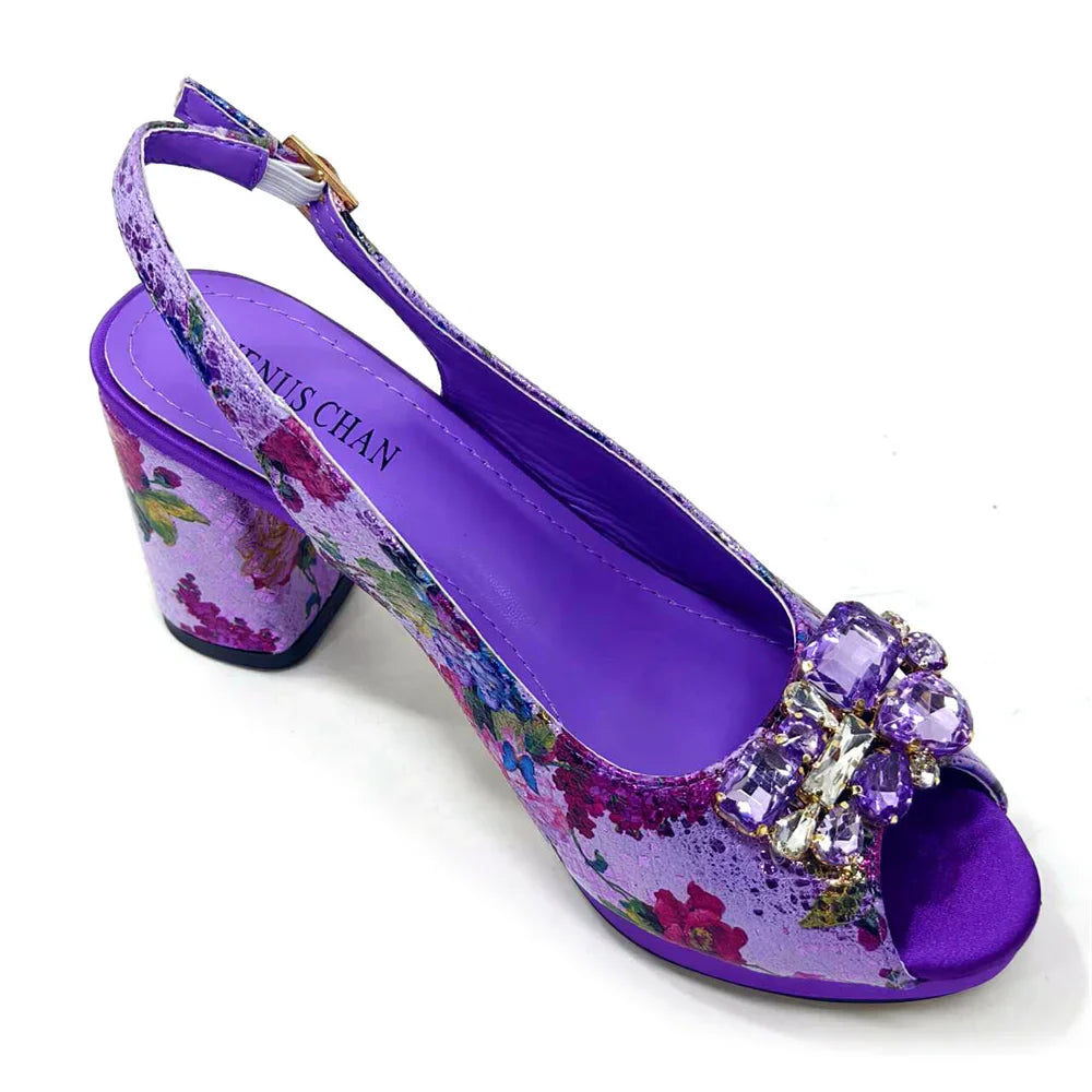 Stunning Venus Chan gold colour footwear with peep toe design, perfectly paired with an exquisite handbag, embodying luxury fashion for women.