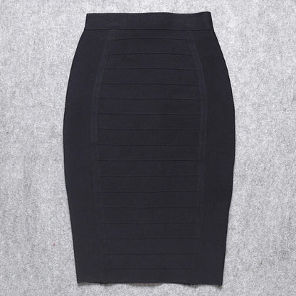 Stylish HQBORY Women’s Pencil Skirt, crafted from high-quality polyester and spandex blend, embodying modern elegance for the professional woman.