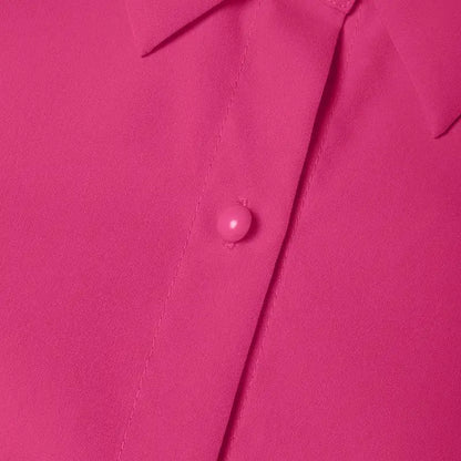 Luxurious Plus Size 5XL VONDA Elegant Maxi Dress for Women featuring elegant lantern sleeves and chic button details, designed for a sophisticated casual look.