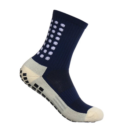 Sophisticated MagiMobo Grip football socks for men, combining style and functionality for athletic excellence.