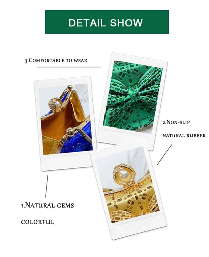 Elegant high heel pumps adorned with rhinestones, embodying luxury and sophistication, ideal for brides and evening events.