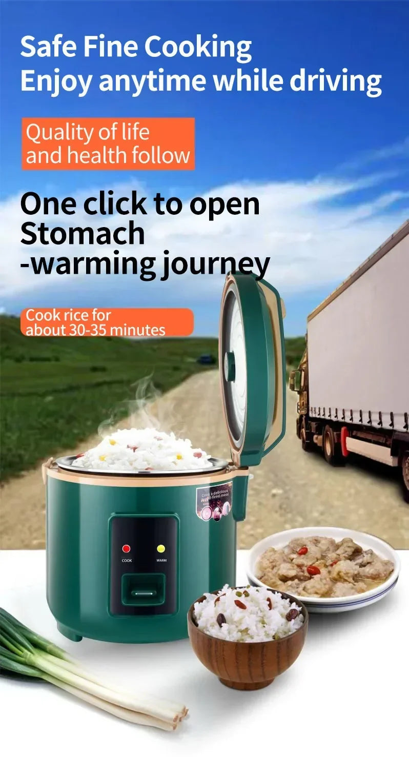 Luxurious electric cooker for trucks, combining efficiency and sophistication for a memorable cooking journey.