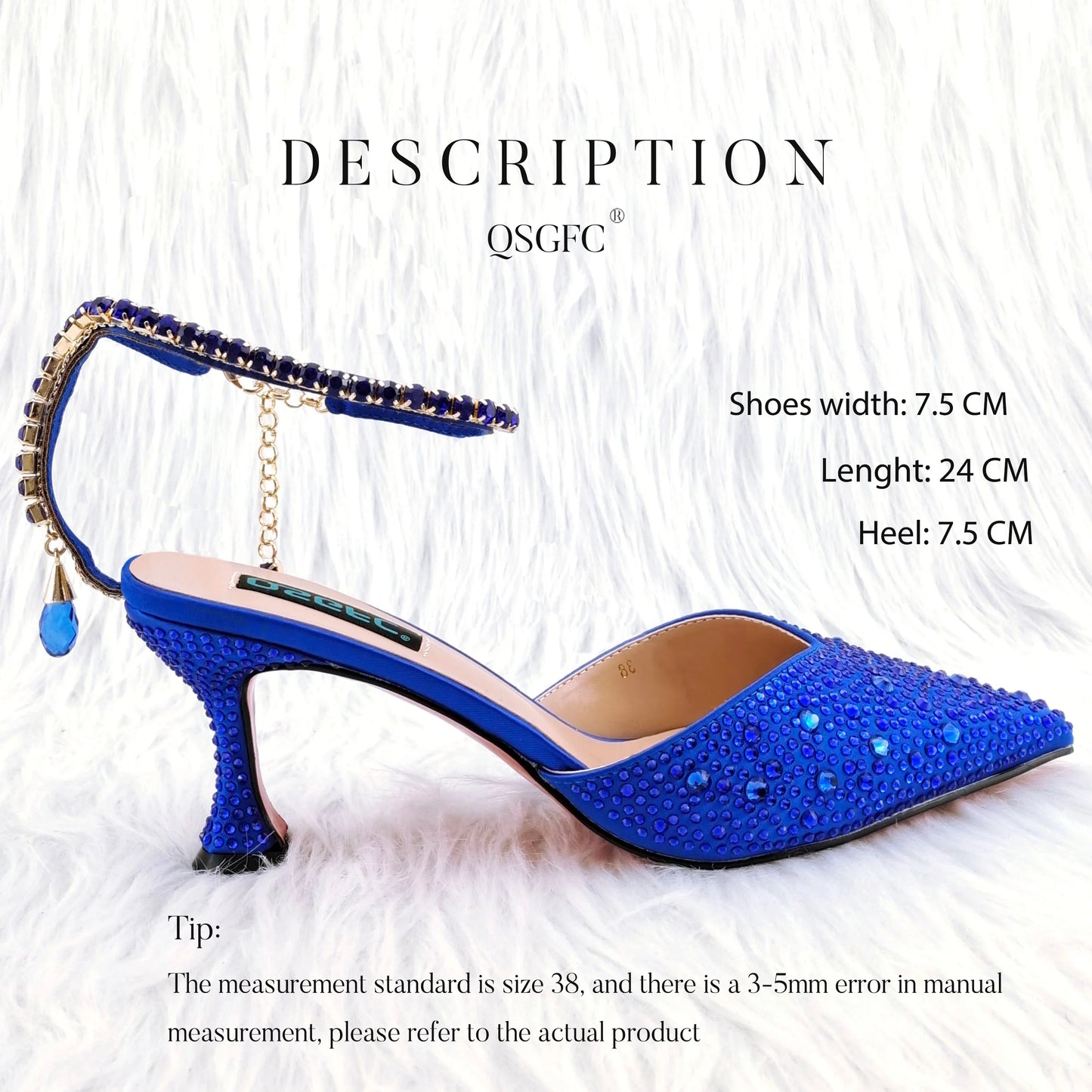 Stunning gold glitter high heels with intricate rhinestone patterns, the ultimate party fashion accessory for women in sizes 38-43.