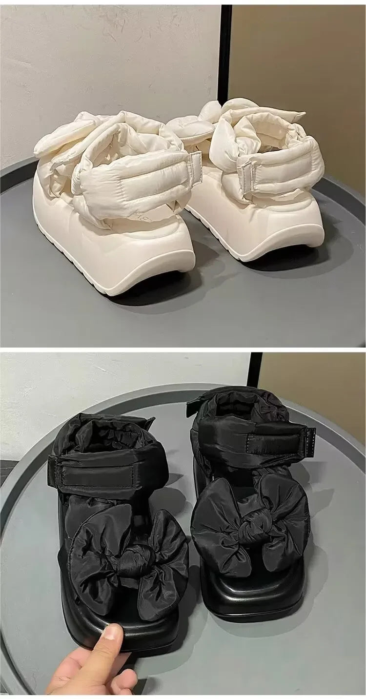 Luxurious back strap design of women's gladiator sandals, showcasing premium PU material and intricate craftsmanship.