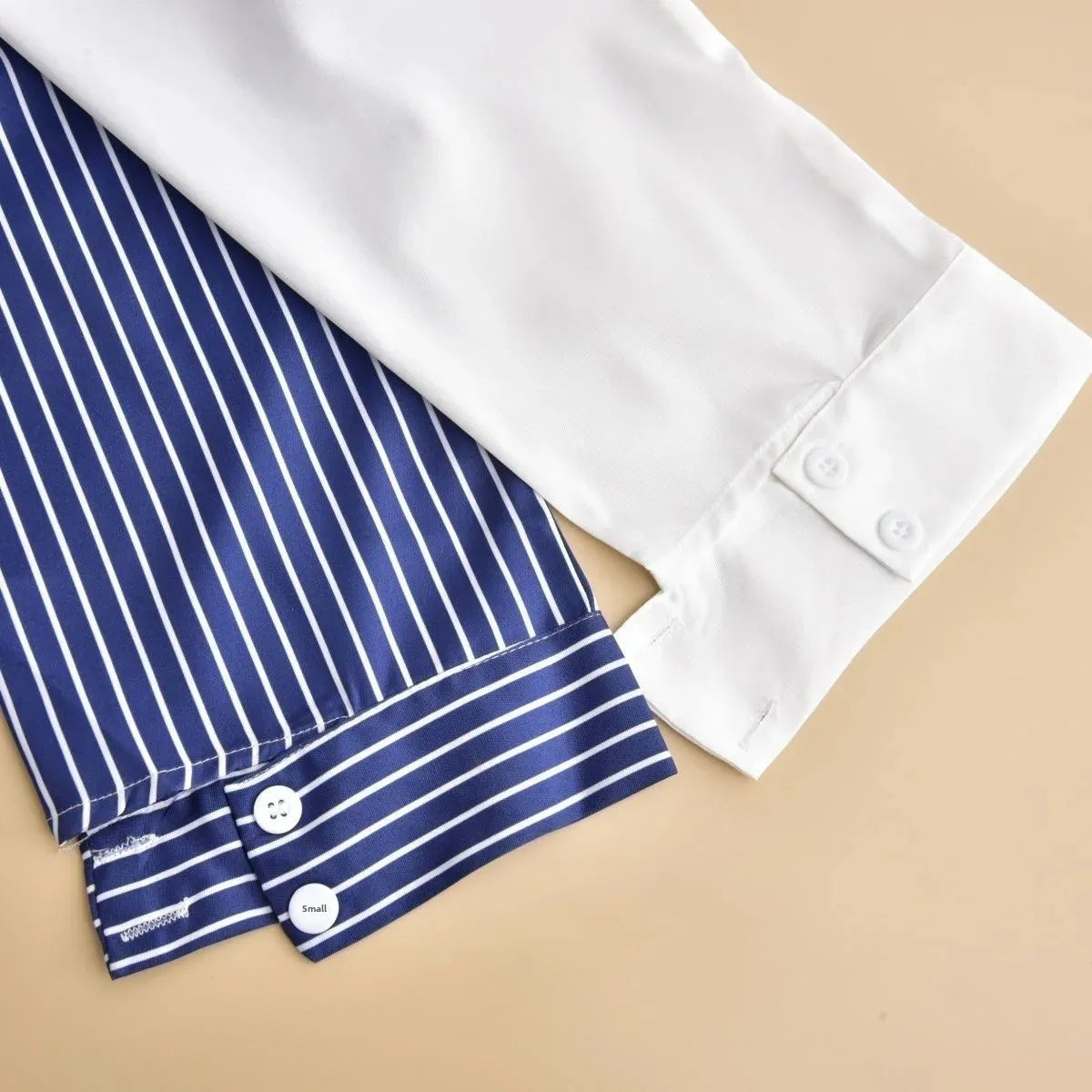 Stylish women's plus size summer casual set displayed in a vibrant setting, highlighting its fashionable patchwork style.