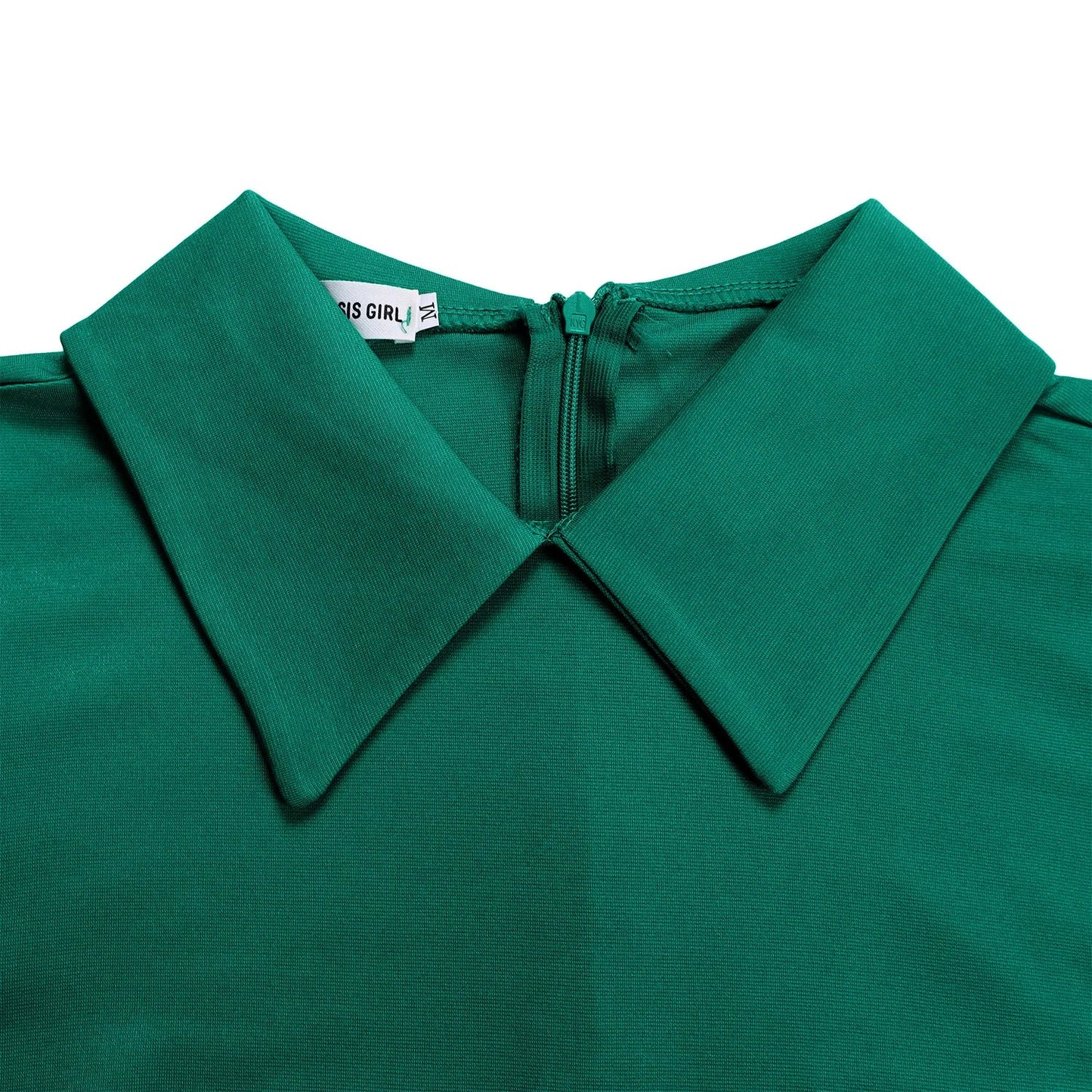 Women's Elegant Pleated A-Line Church Dress in sophisticated irregular length, designed by Hot Trends Area, showcasing soft cotton-polyester blend fabric.