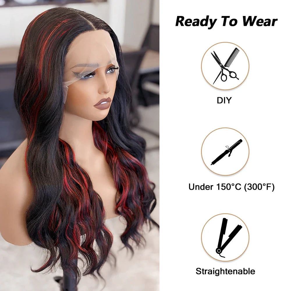 Stylish model wearing the 13x6 body wave lace front wig in honey blonde, embodying sophistication and charm for daily elegance.