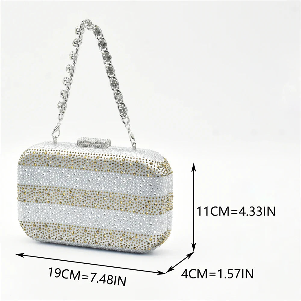 Elegant women's shoe and bag set displayed in various colours including red and black, ideal for summer parties and weddings.