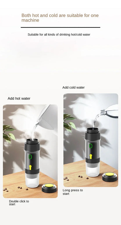 Elegant close-up of the fully automatic espresso machine highlighting its modern design and high-quality plastic materials.