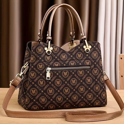 Close-up view of the stylish tote bag showing the chic magnetic closure and finely crafted details in ivory white, designed for sophisticated women.