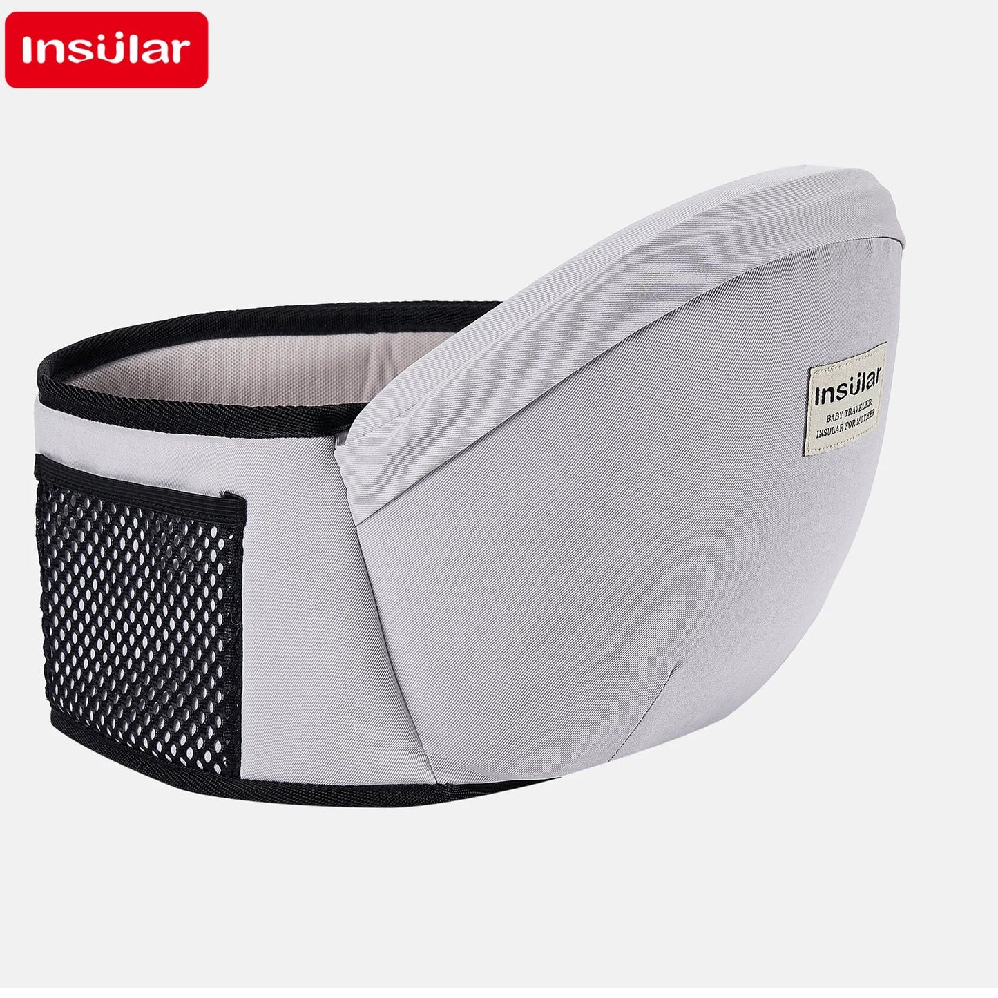 Chic Adjustable Baby Carrier, effortlessly blending functionality with luxury, suitable for infants 0-2 years, supporting up to 20kg.