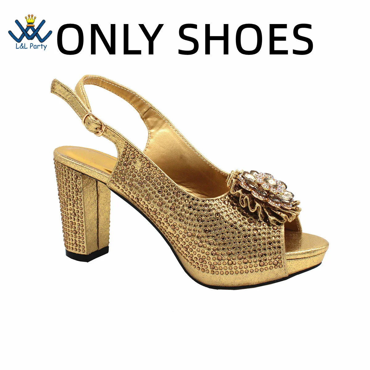 Stylish views of luxury magenta peep toe party pumps with a square heel, designed for comfort and elegance during parties.