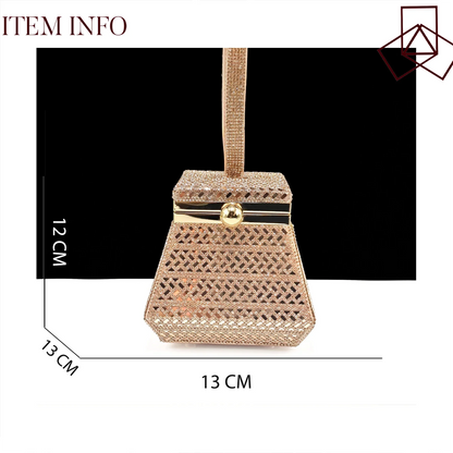 Close-up view of luxurious rhinestone details on elegant women's party shoes, showcasing exquisite craftsmanship.