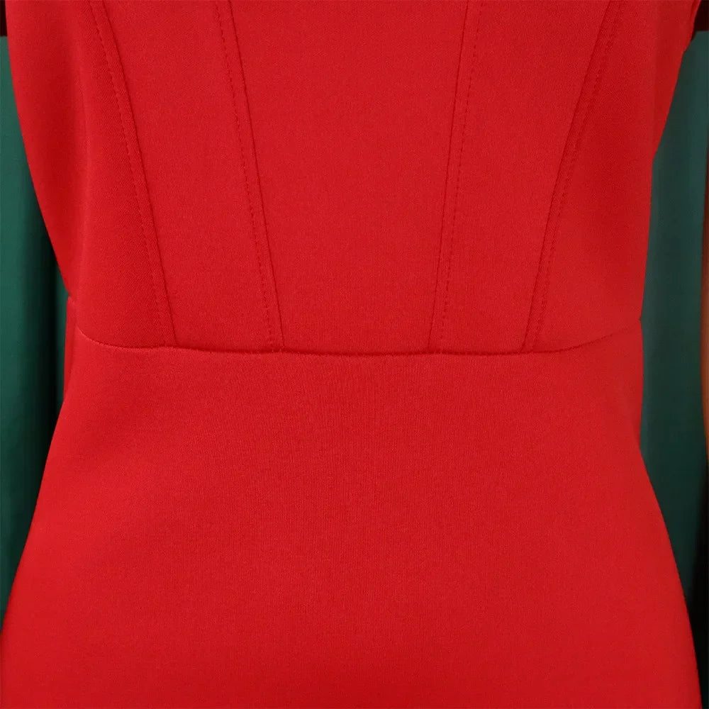 Elegant off shoulder mermaid dress for women, featuring a luxurious floor-length design and short sleeves in a solid colour, perfect for club nights.