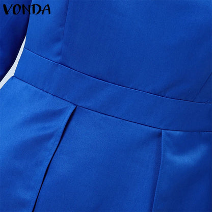 Stunning satin ruffle sundress for women in a natural waistline design, ideal for beach outings and casual streetwear while maintaining an air of elegance.