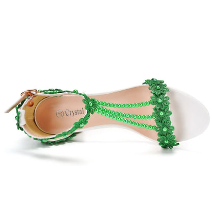 Stylish plus size gladiator sandals featuring open side vamp and riveting details, perfect for elevating your wardrobe with a touch of elegance.