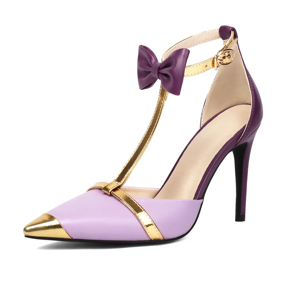 Elegant women's high heel sandals featuring a super high thin heel and a stylish pointed toe.