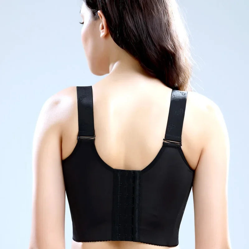 Chic Wireless Push Up Bra in Floral Design, Perfect for Plus Size Women, Crafted for Ultimate Comfort and Style.