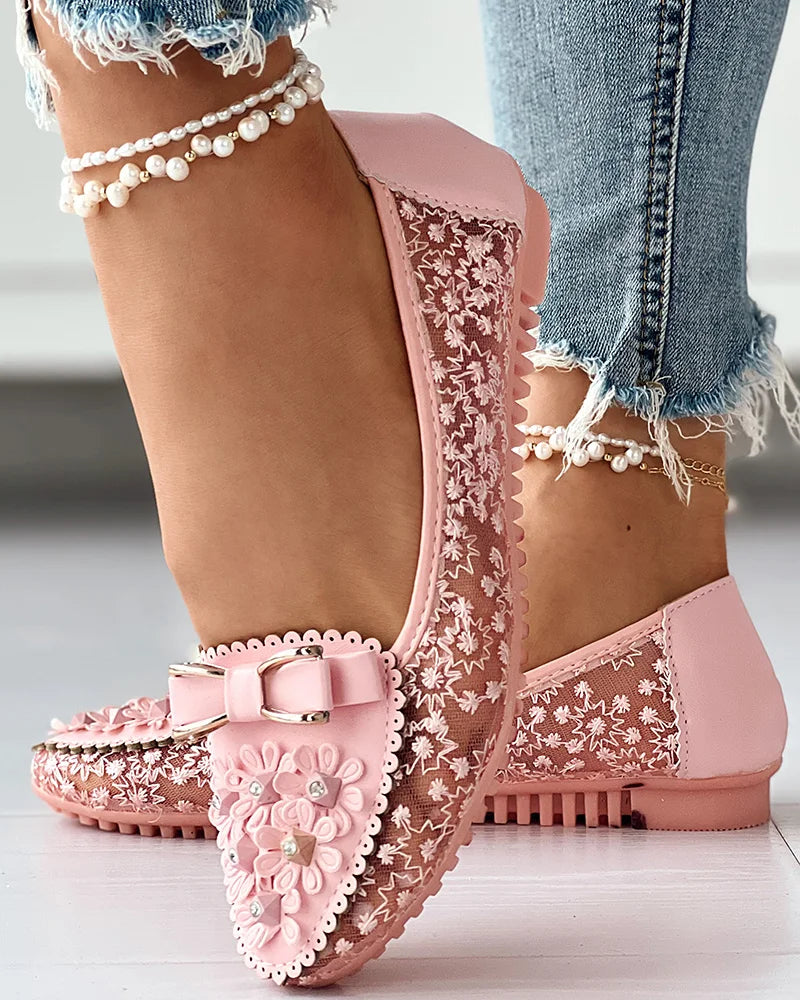 Stylish and comfortable vulcanized loafers for women, designed with a fashionable shallow cut, perfect for effortless elegance this summer.