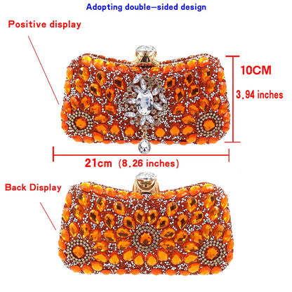 Close-up of the exquisite crystal decoration on luxury women's sandals, perfect for weddings.