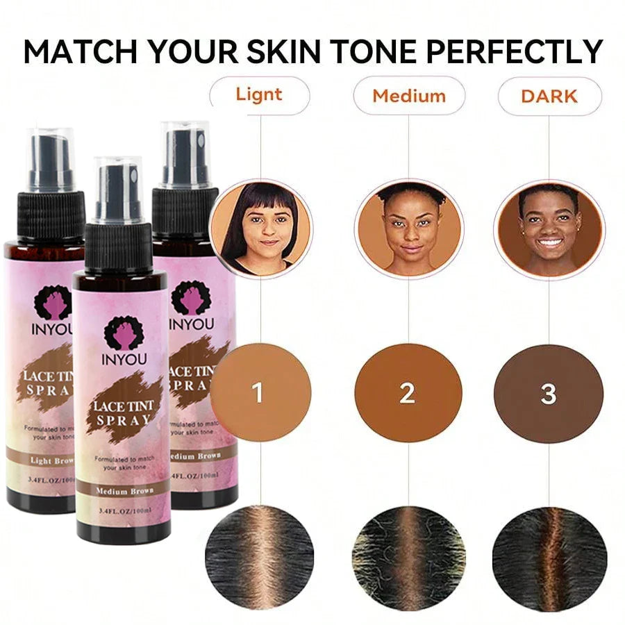 Premium Melting Mousse Concealer for Closure Front Wigs, perfect for seamless edges and enhanced wig styling.