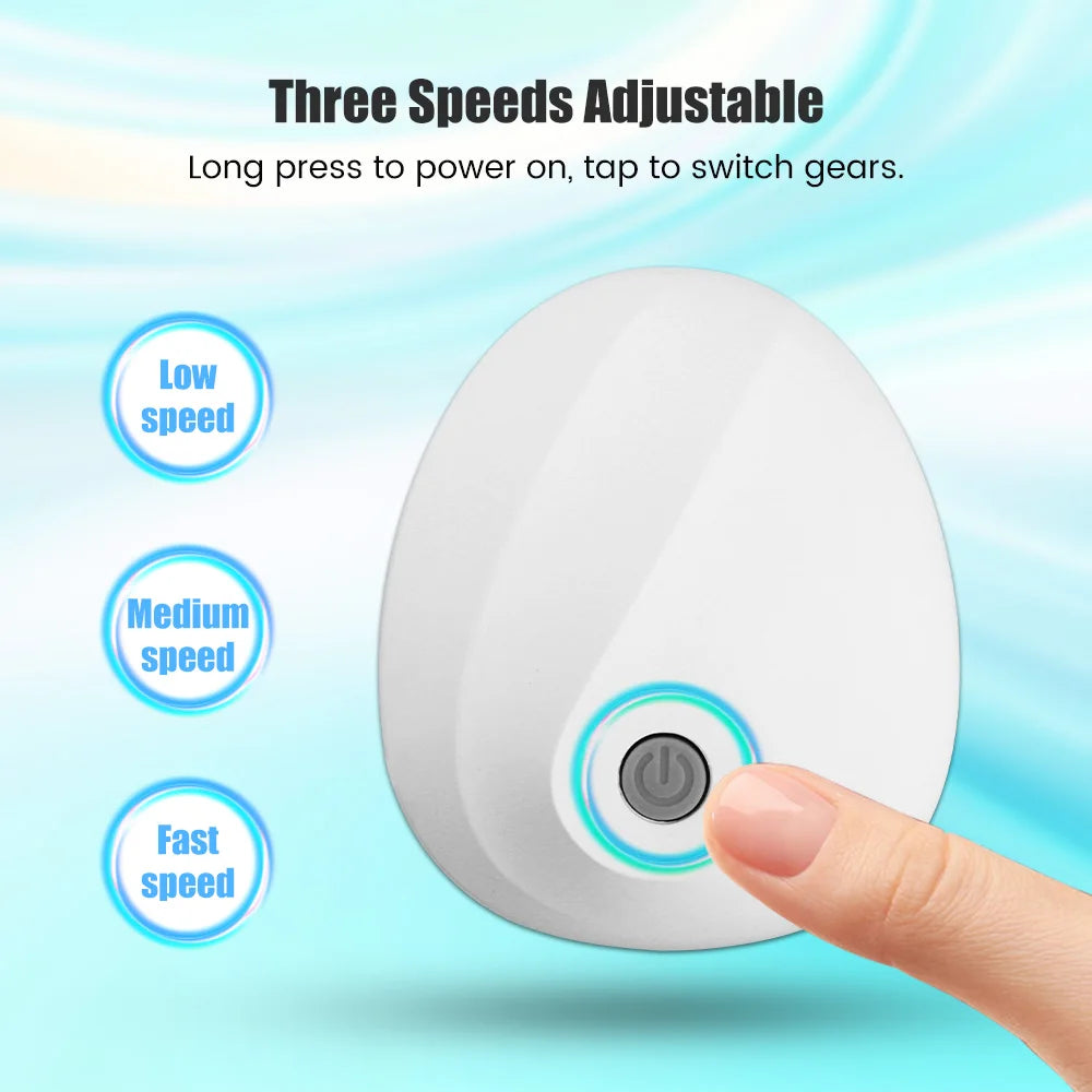 Stylish image of SALORIE Electric Wireless Head Massager with interactive features, perfect for a serene spa-like experience.