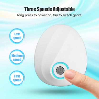 Stylish image of SALORIE Electric Wireless Head Massager with interactive features, perfect for a serene spa-like experience.