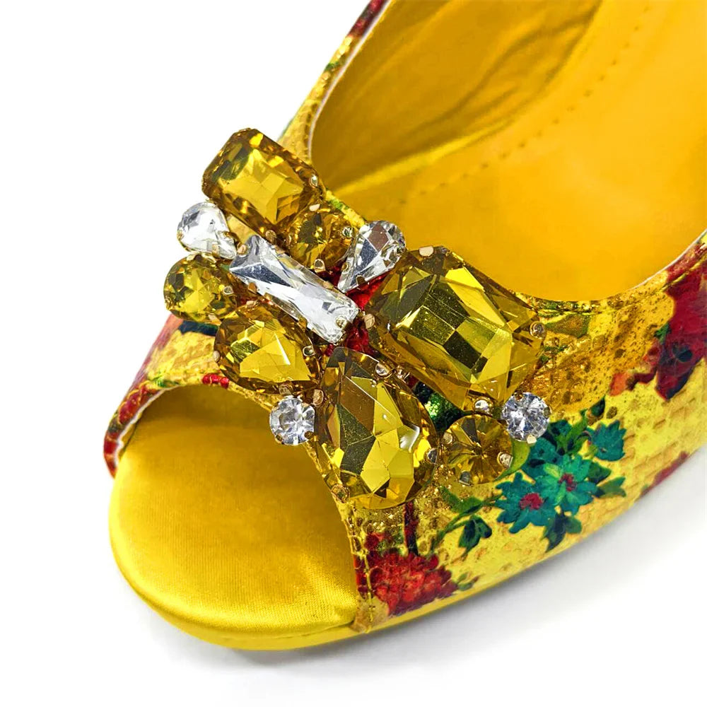 Fashionable image highlighting the Venus Chan women's matching sandals with thick heels and a chic bag, showcasing their versatility for formal occasions.