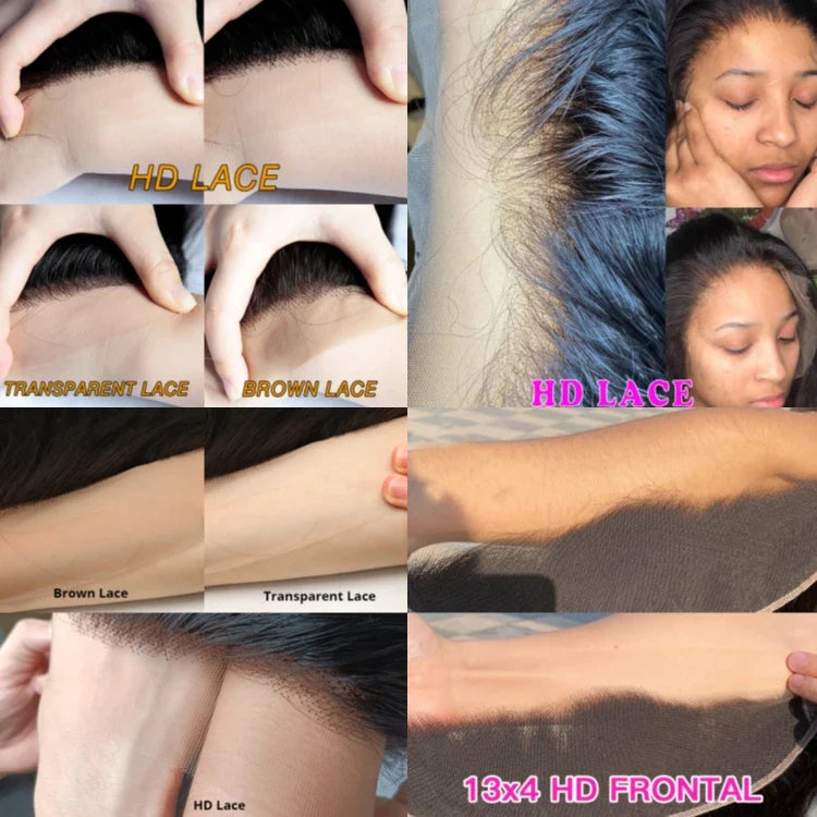 Artistic display of the Yaki Straight 360 Lace Frontal Wig emphasizing its rich, Brazilian Remy human hair and long-lasting quality.