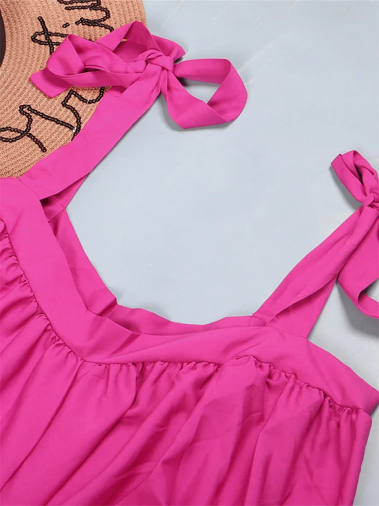 Elegant Wmstar Plus Size Maxi Dress in Black, featuring an ankle-length design and a square collar, perfect for sophisticated evening events.