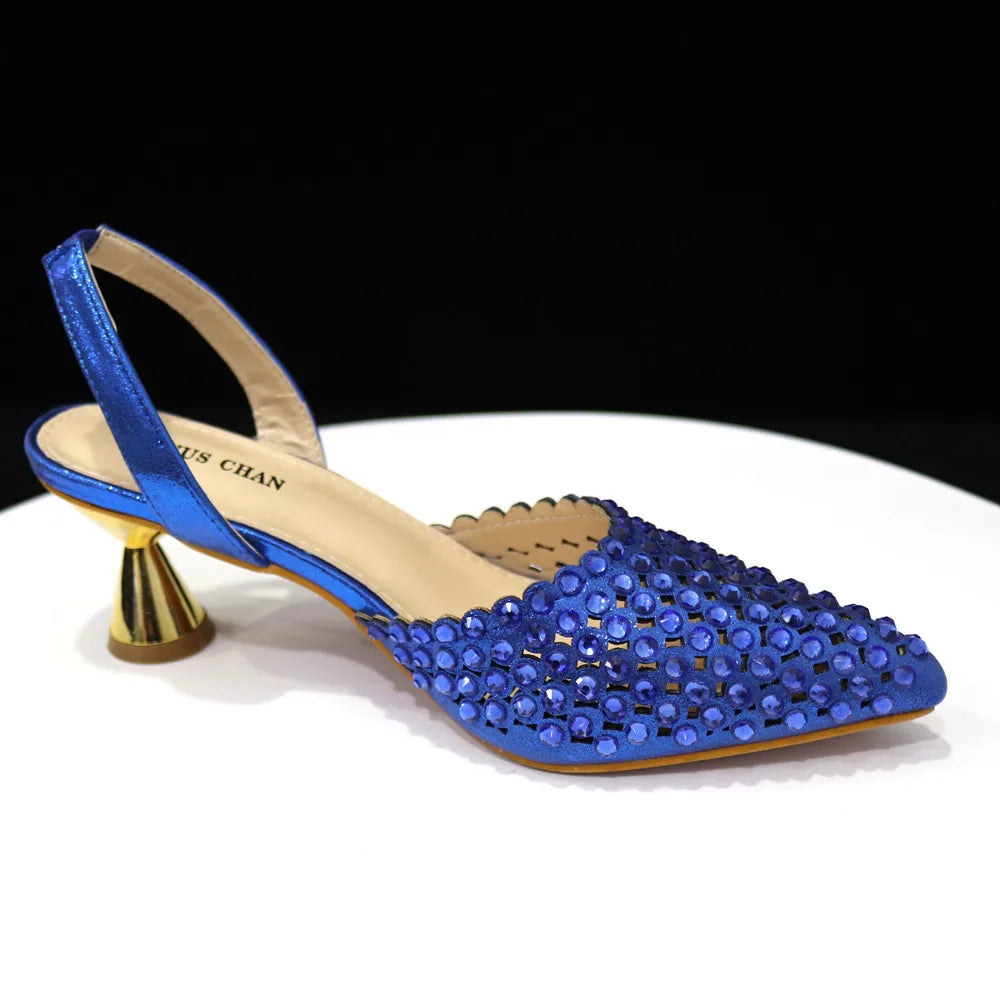 Stylish Venus Chan high heel pumps featuring spike heels, perfect for parties and elegant occasions.