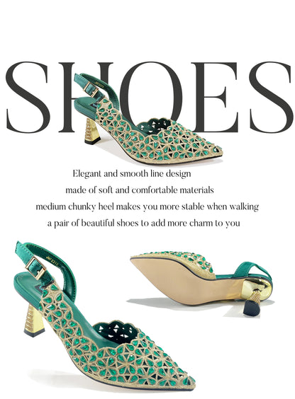 Elegant fuchsia women's heel pumps from QSGFC, showcasing Italian design with high thin heels, perfect for parties and weddings.