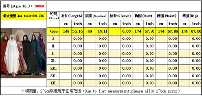 Exquisite Islamic hijab dress showcasing a beautiful patchwork design in a flowing chiffon fabric.