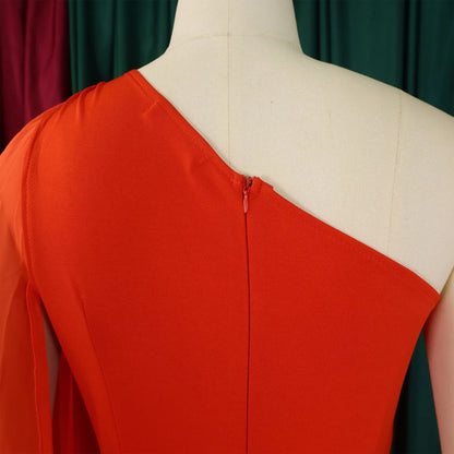 Premium high waisted women's romper with fashionable flying sleeves, combining elegance and comfort for a standout look.