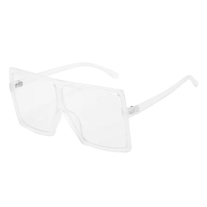 FenQiqi oversized square sunglasses for men and women, showcasing luxury UV400 protection with a stylish design, ideal for summer outings.