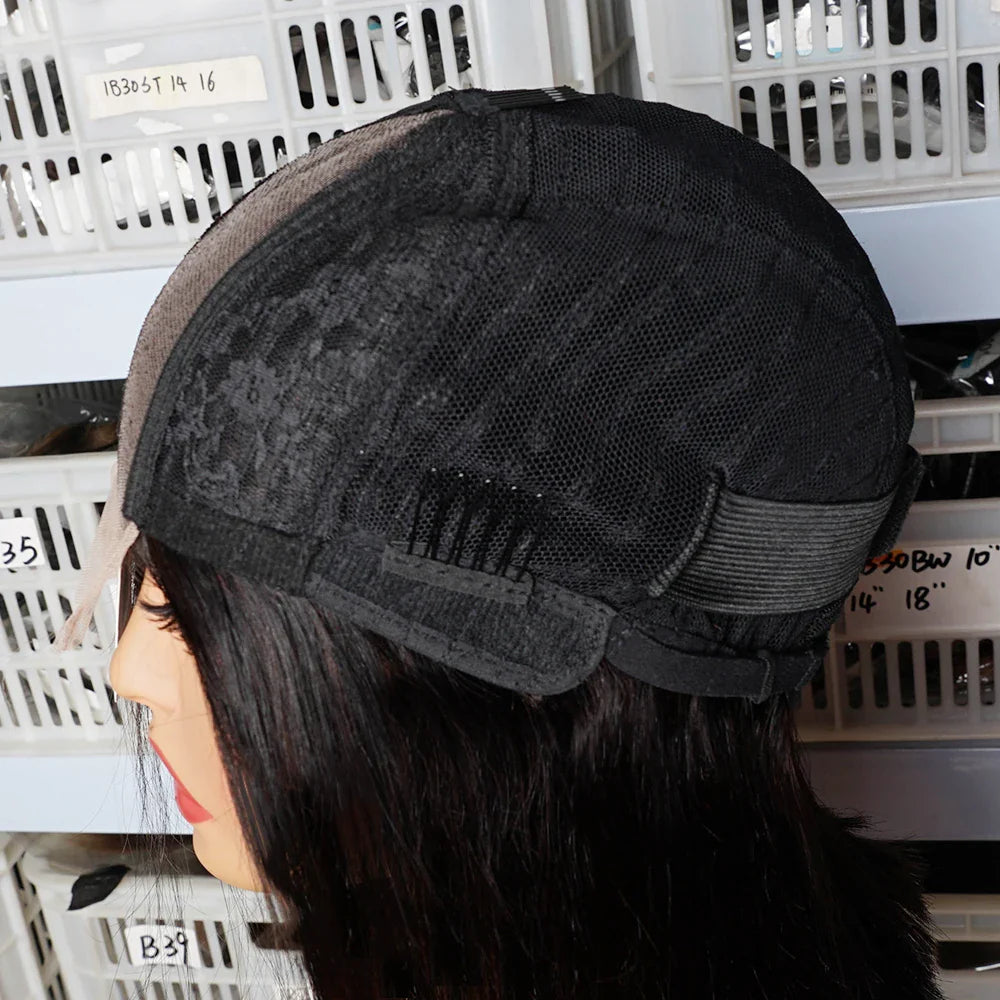 250% High Density Short Bob Wig featuring a 2x6 Lace with Deep Middle Part, crafted from premium Remy Vietnamese hair, showcasing a luxurious straight texture for an elegant look.