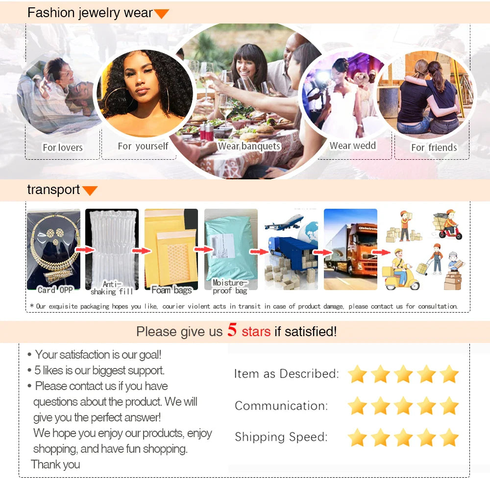 Chic earrings from an 18K gold plated jewelry set for women, designed with geometric elements, perfect for bridal and formal events.