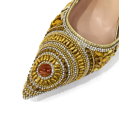 Stylish pointed toe pumps with super high spike heels, suitable for women aged 18-45, ideal for parties and special events.