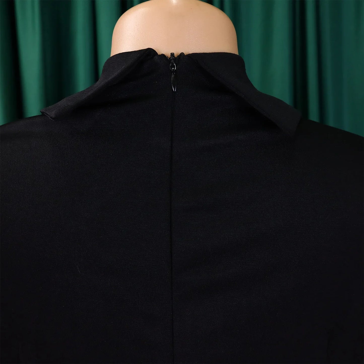 Elegant Women's pleated A-line church dresses with short sleeves by Hot Trends Area, showcasing sophisticated irregular length and charming Peter Pan collar.