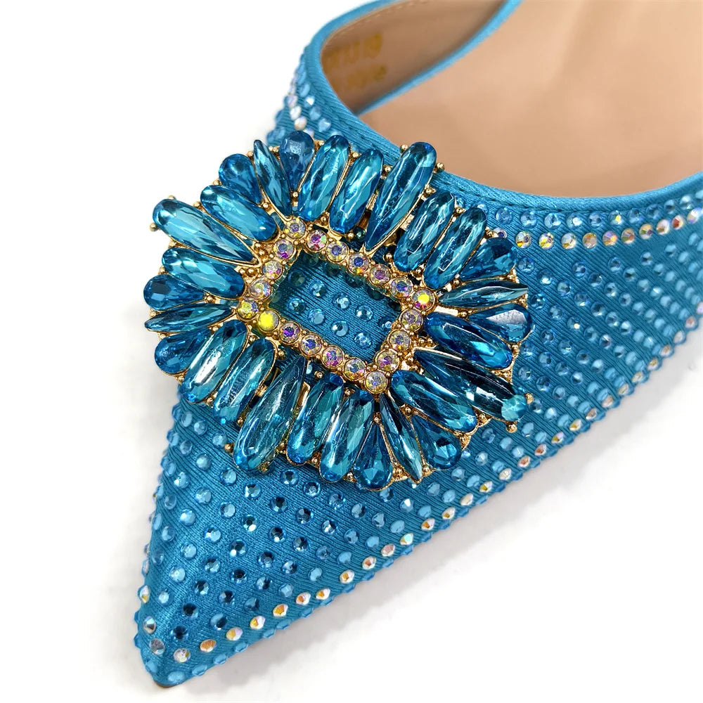 Stylish women's slingback pumps in mixed colours, designed for comfort and sophistication at any party.