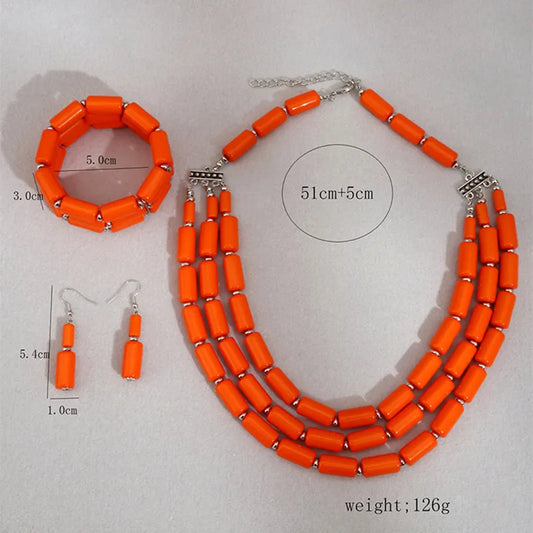 Chic earrings from the multilayer colourful acrylic jewelry set, crafted for women, highlighting a fashionable and contemporary wave shape.