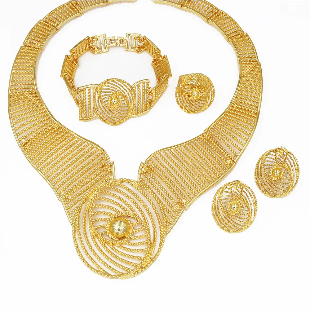 Chic 18K gold plated bracelet that complements any outfit, embodying modern geometric design for women.