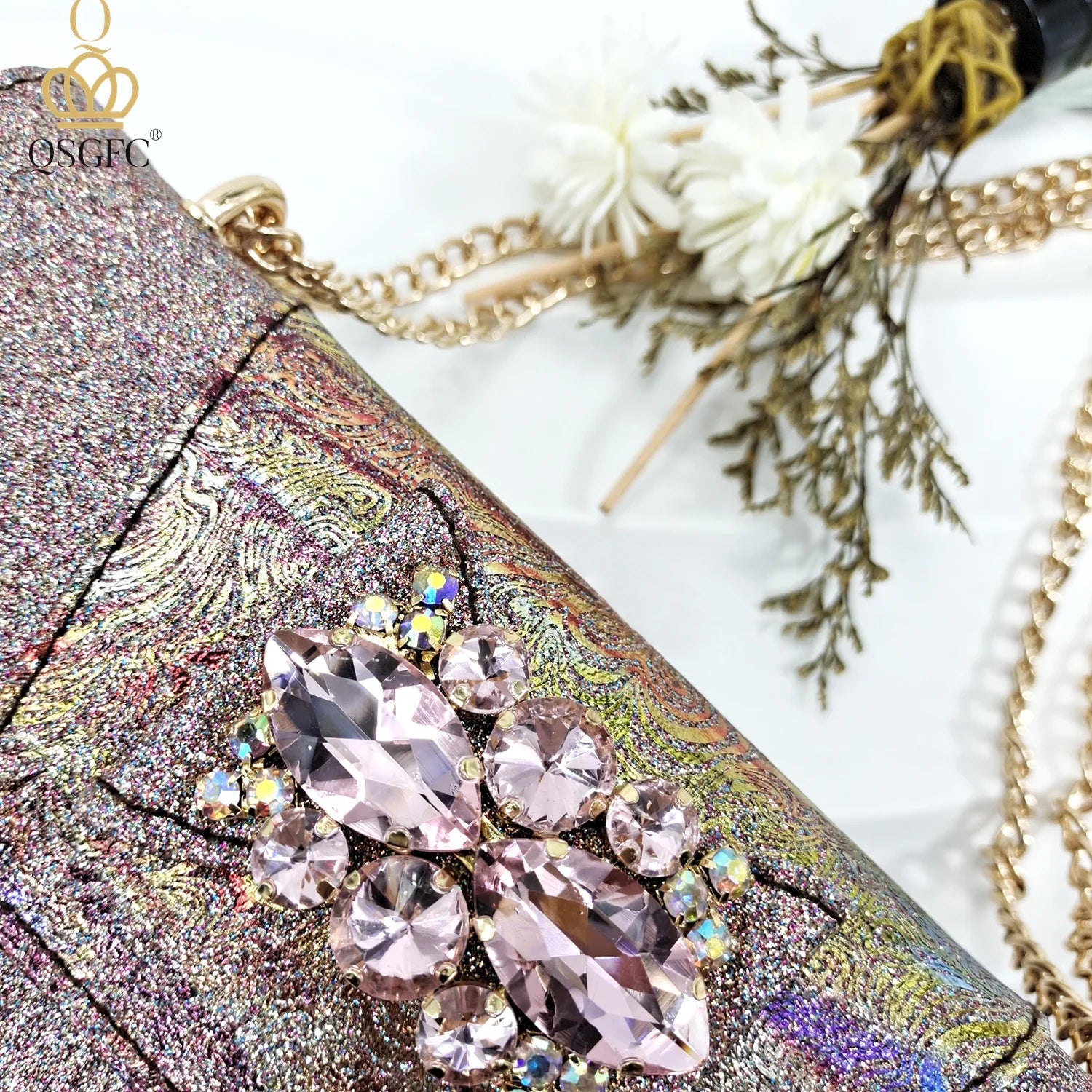 Stylish pointed toe ankle strap pumps set against a luxurious backdrop, emphasising elegance and sophistication for evening wear.