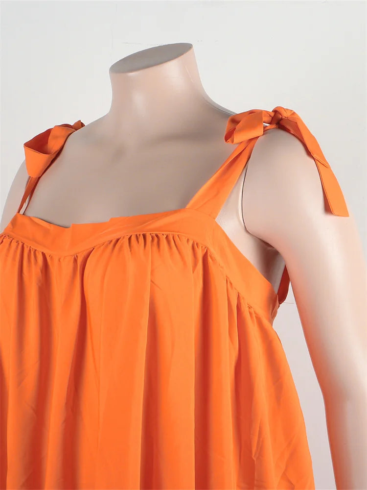 Stunning Wmstar Plus Size Maxi Dress in classic solid colors, designed for the modern woman, blending elegance and ease for any occasion.